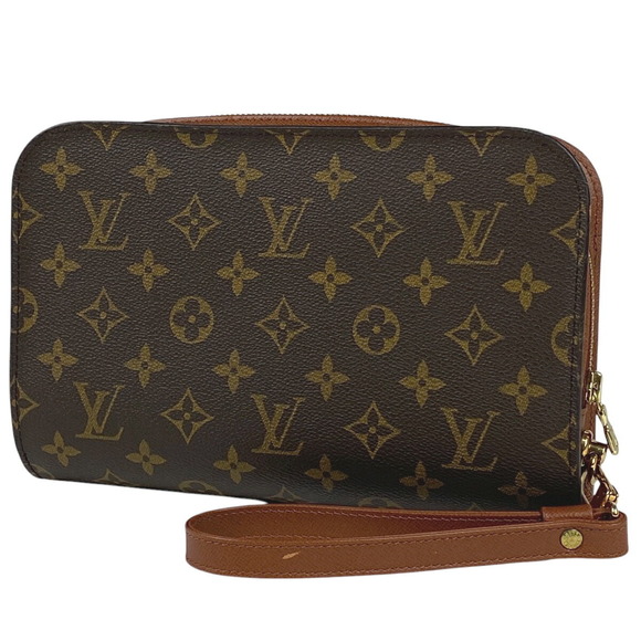 Louis Vuitton Bag Shoulder Orsay business Brown bag clutch Monogram - Picture 1 of 7